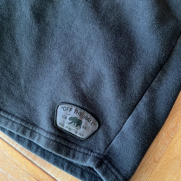 Vans sweat shorts. Size M. Black. - Picture 2 of 5